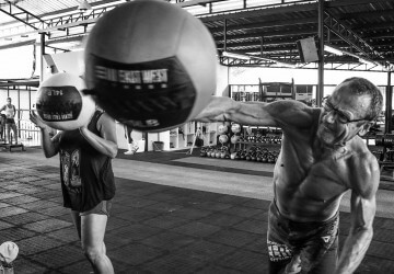 The Punisher session at Unit 27 gym Phuket, Thailand