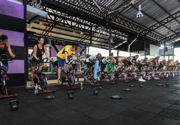Tour De Unit class at Unit 27 Phuket, Thailand